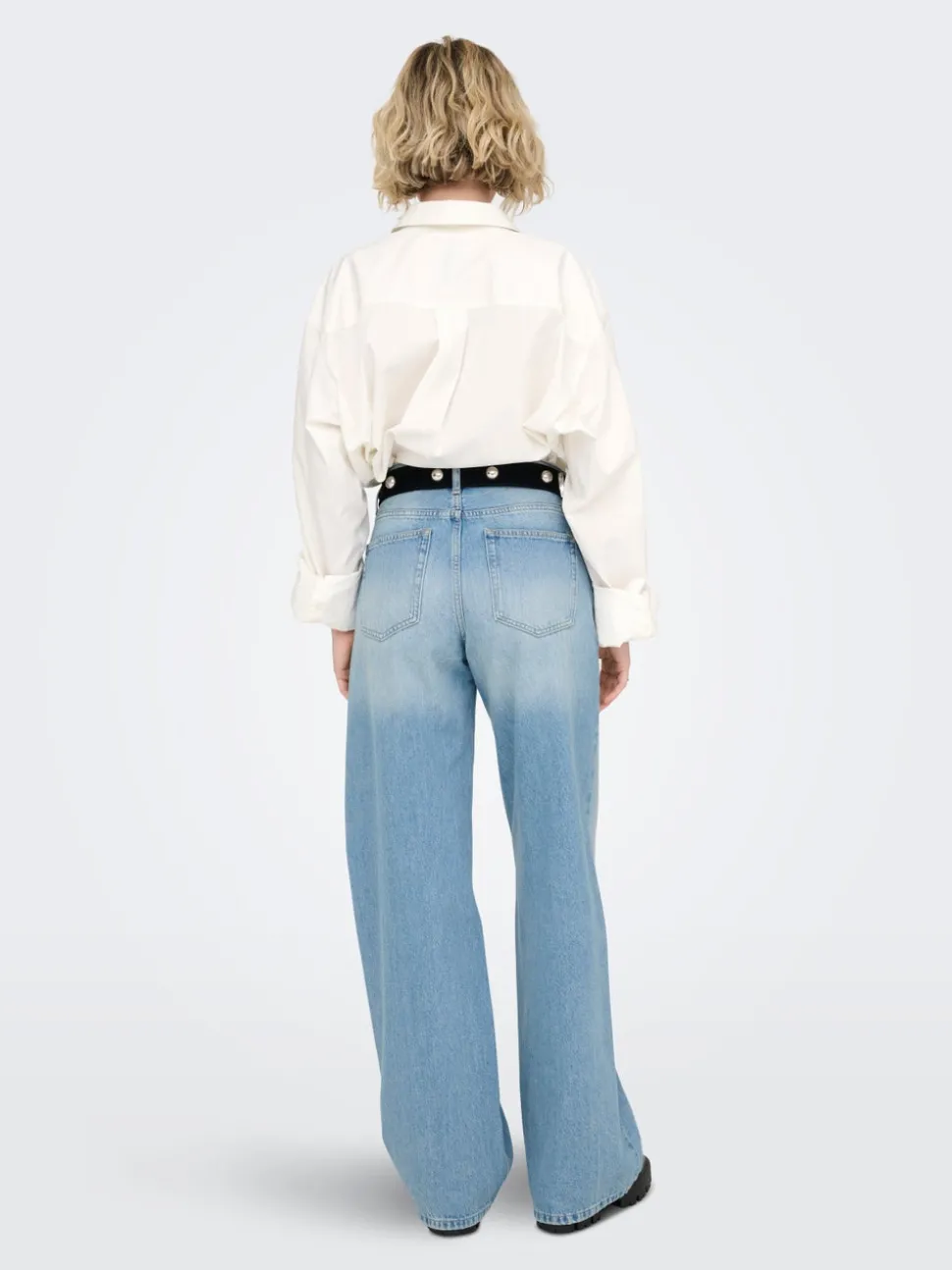 ONLMAYA Taille moyenne Wide Leg Fit Jeans