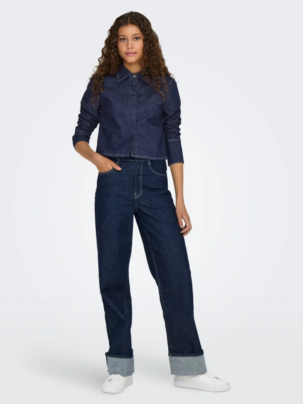 ONLMERCER Taille haute Wide Leg Fit Jeans