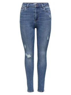 ONLMILA Taille haute Skinny Fit Longueur cheville Jeans