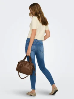 ONLMILA Taille haute Skinny Fit Longueur cheville Jeans