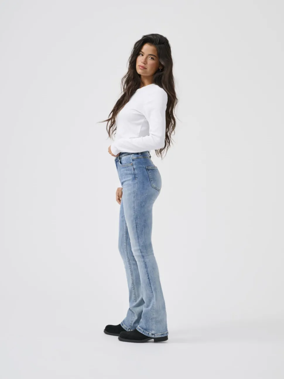 ONLMILA Taille haute Flared Fit Jeans