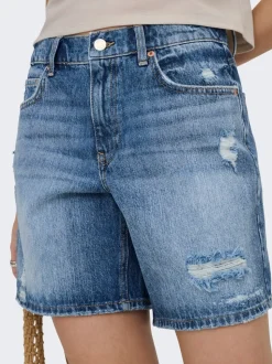 ONLMILTON Taille moyenne Regular Fit Short en denim