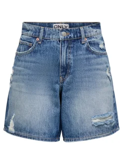 ONLMILTON Taille moyenne Regular Fit Short en denim
