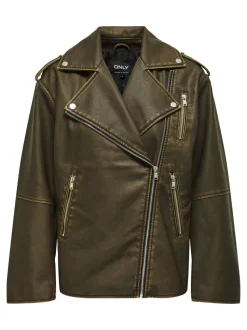 ONLMONTANA Veste en similicuir