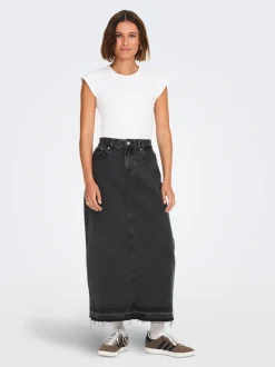 ONLNELIA Jean Jupe en denim Jupe longue
