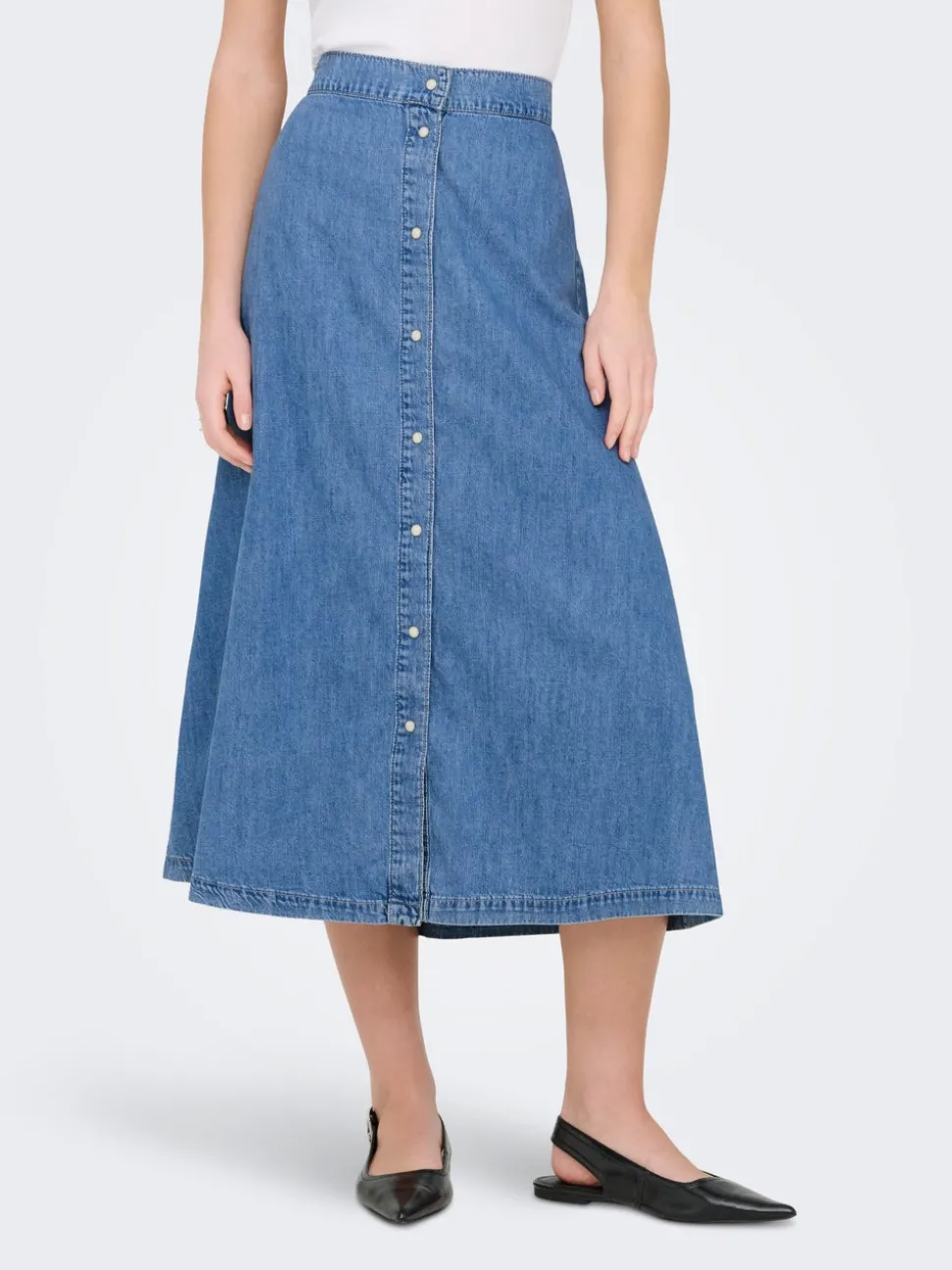 ONLNOEMI Jupe en denim Jupe midi