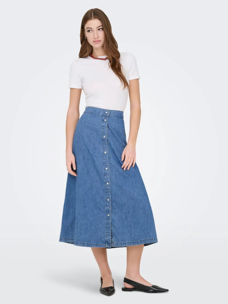 ONLNOEMI Jupe en denim Jupe midi