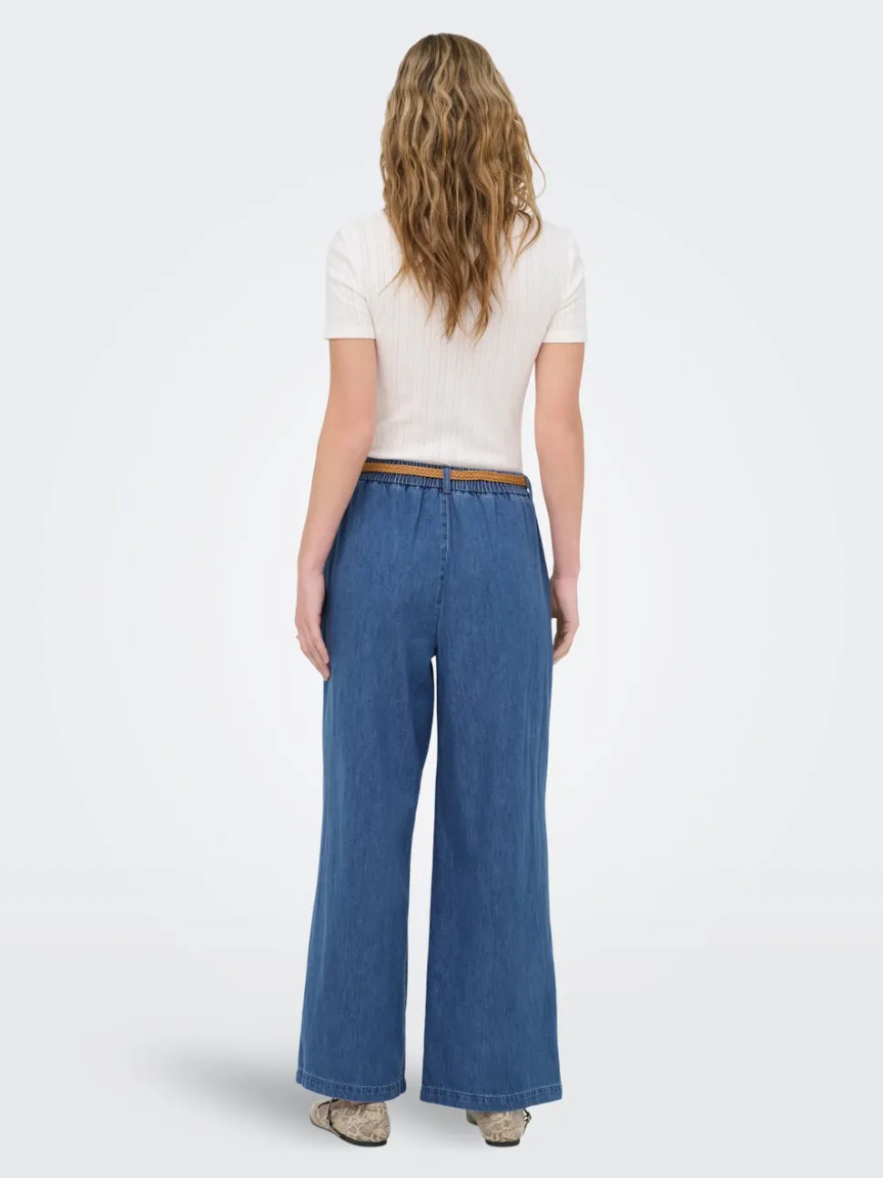 ONLNORRIE Taille haute Wide Leg Fit Jeans