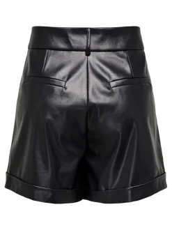 ONLODA Taille moyenne Regular Fit Short en cuir synthétique