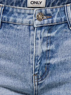 ONLPACY Taille haute Regular Fit Short en denim