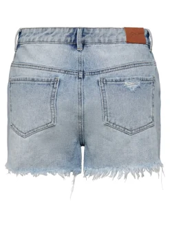 ONLPACY Taille haute Regular Fit Short en denim