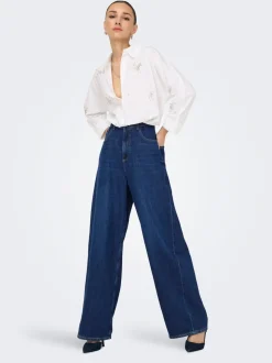 ONLPAULINA Taille haute Baggy Fit Jeans