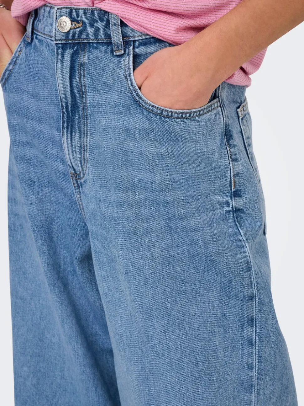 ONLPAULINA Taille haute Baggy Fit Jeans