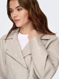 ONLPAULINE Veste en simili cuir
