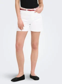 ONLPHINE Taille haute Regular Fit Short en denim