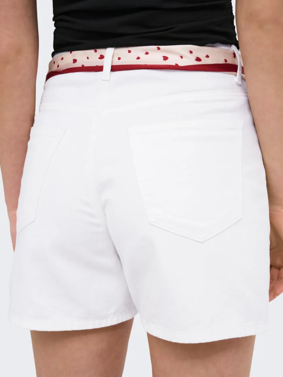 ONLPHINE Taille haute Regular Fit Short en denim