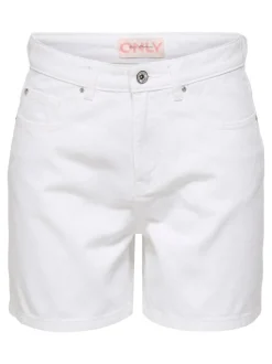 ONLPHINE Taille haute Regular Fit Short en denim