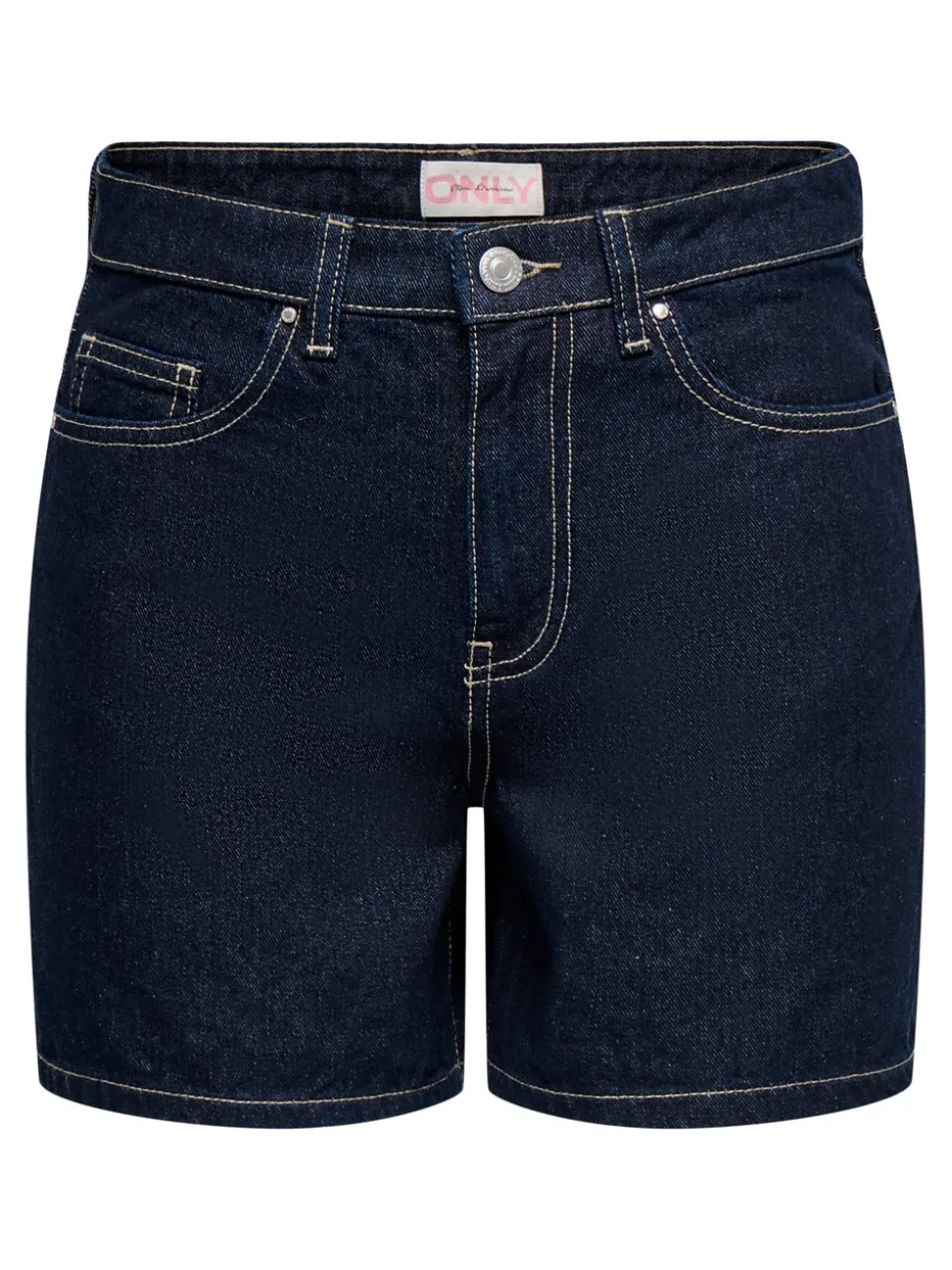 ONLPHINE Taille haute Regular Fit Short en denim