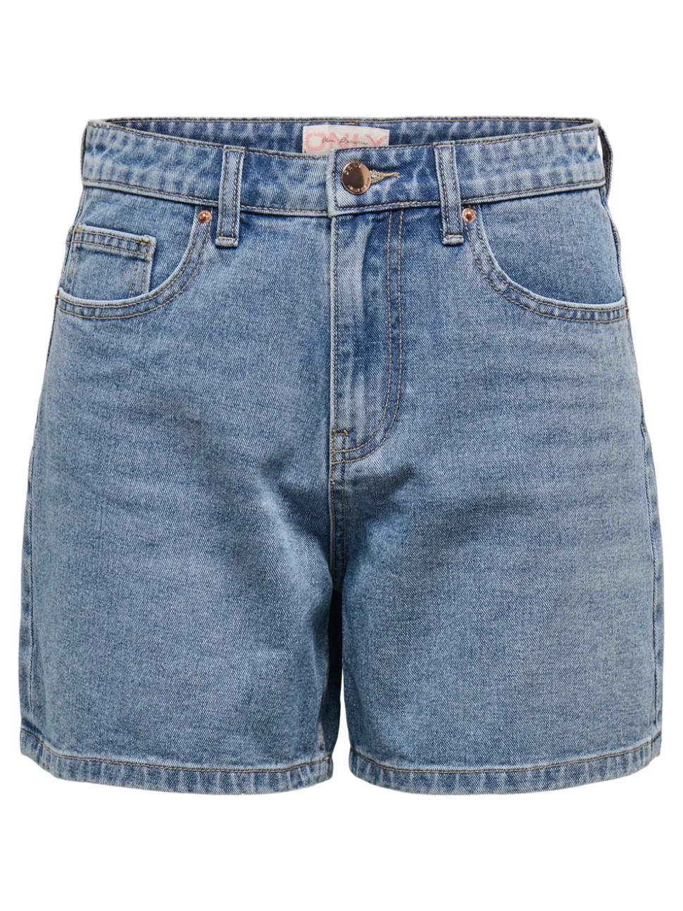 ONLPHINE Taille haute Regular Fit Short en denim