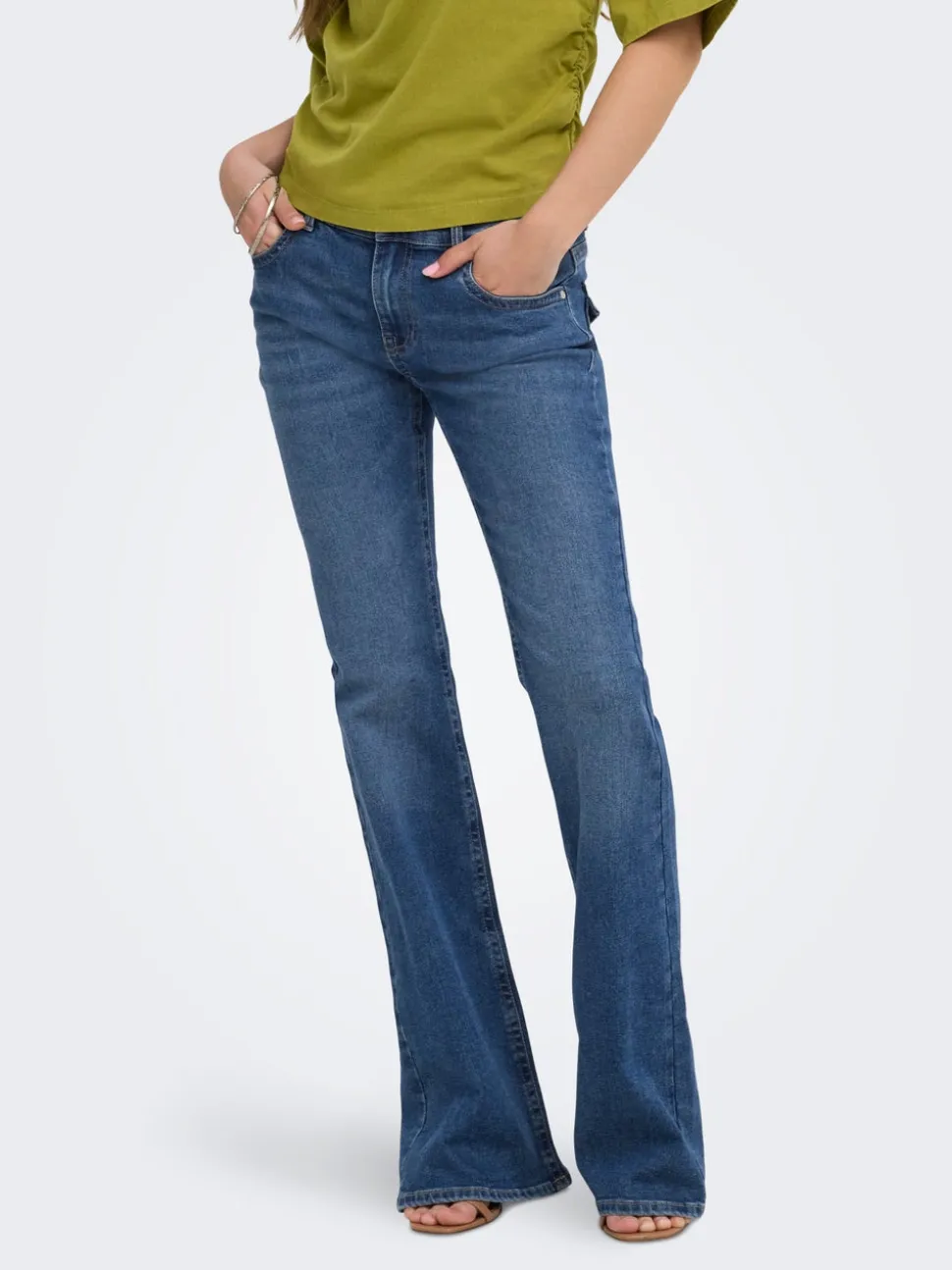 ONLPHOEBE Taille basse Flared Fit Jeans