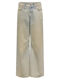 ONLPIPER-SONIC Taille haute Wide Leg Fit Jeans