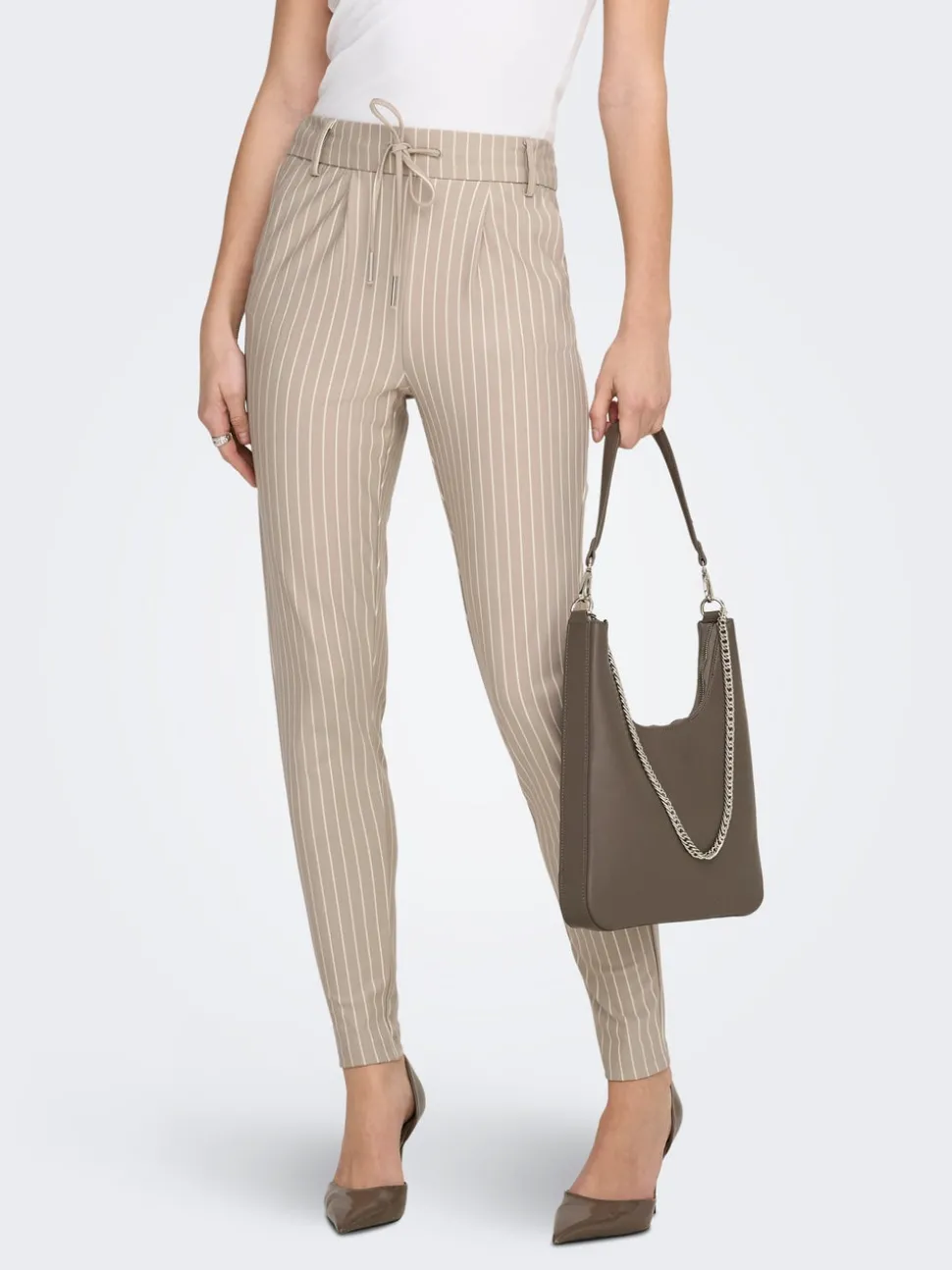 ONLPOPTRASH Regular Fit Pantalon à jambe large