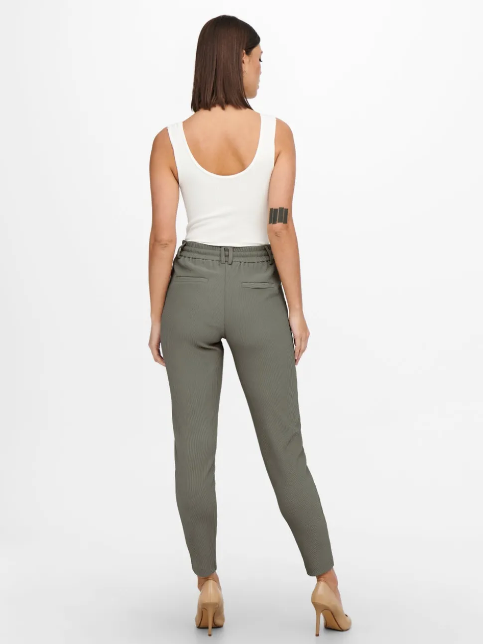 ONLPOPTRASH-SALLY Regular Fit Pantalon en maille