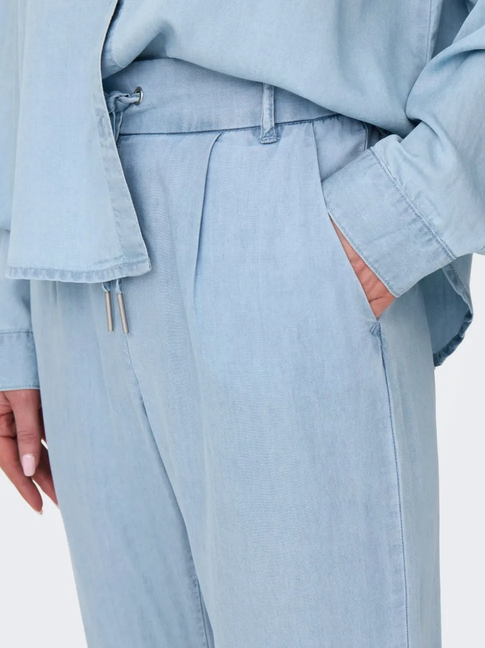 ONLPOPTRASH Straight Fit Pantalon