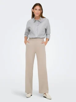 ONLPOPTRASH Straight Fit Pantalon de tailleur