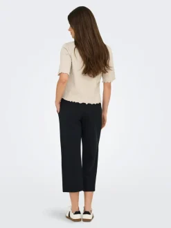 ONLPOPTRASH-SUKI Cropped Fit Pantalon classique