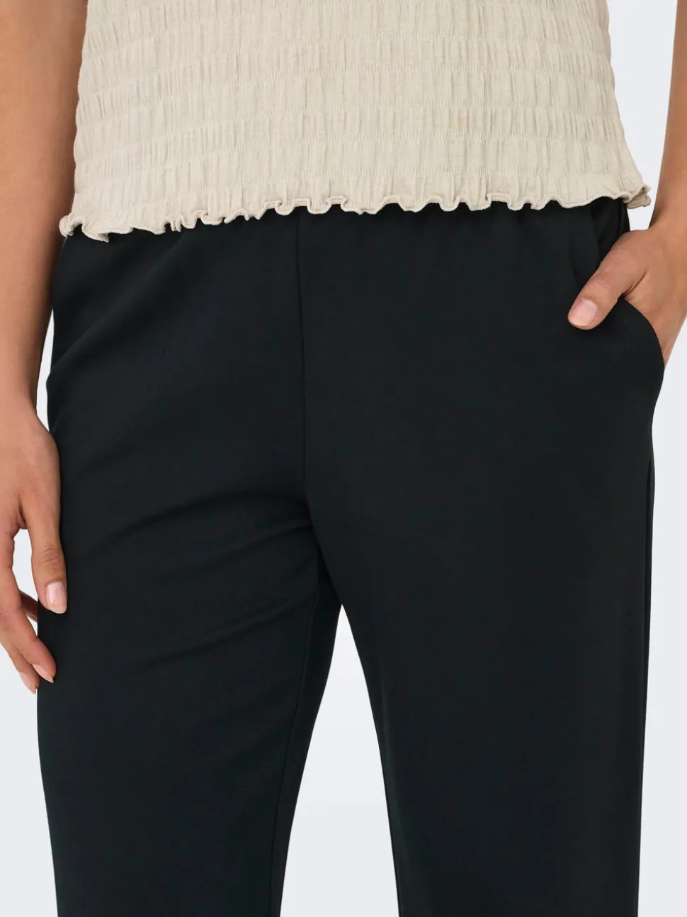 ONLPOPTRASH-SUKI Cropped Fit Pantalon classique