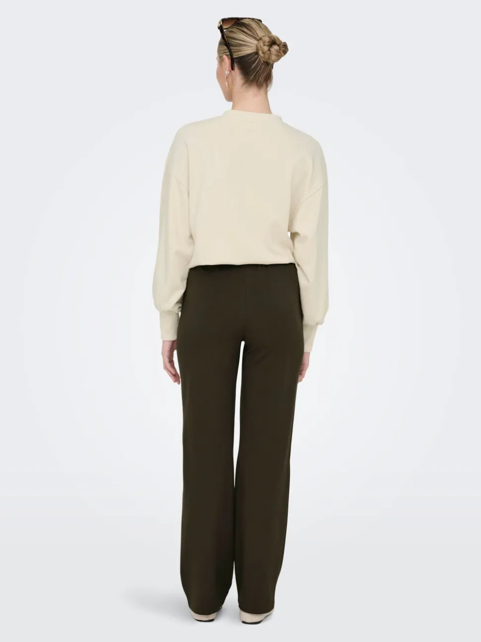ONLPOPTRASH-SUKI Loose Fit Pantalon à jambe large