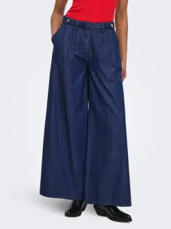 ONLPOSE Taille haute Wide Leg Fit Jeans