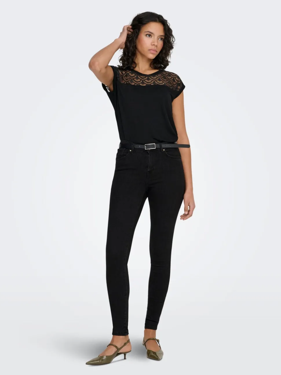 ONLPOWER Taille moyenne Skinny Fit Jeans