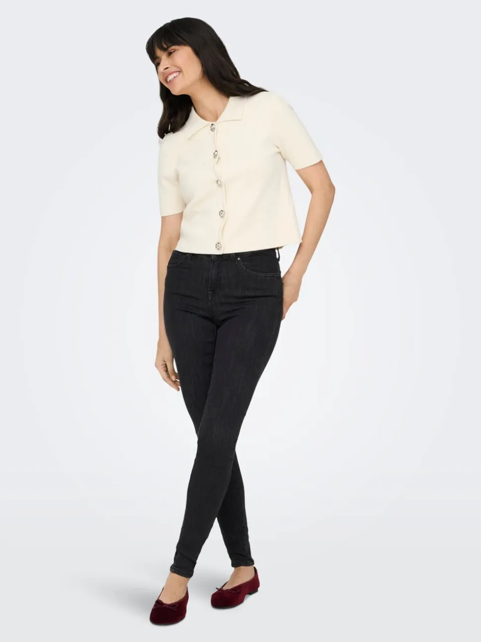 ONLPOWER Taille moyenne Skinny Fit Jeans