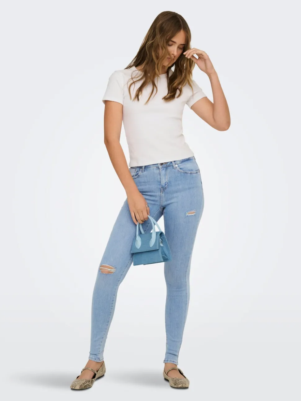 ONLPOWER Taille moyenne Skinny Fit Jeans