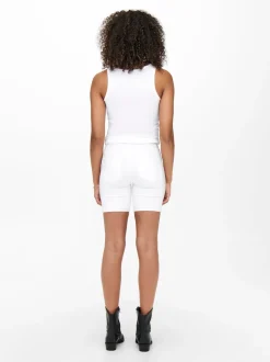ONLRAIN Taille moyenne Bodycon Fit Short en denim