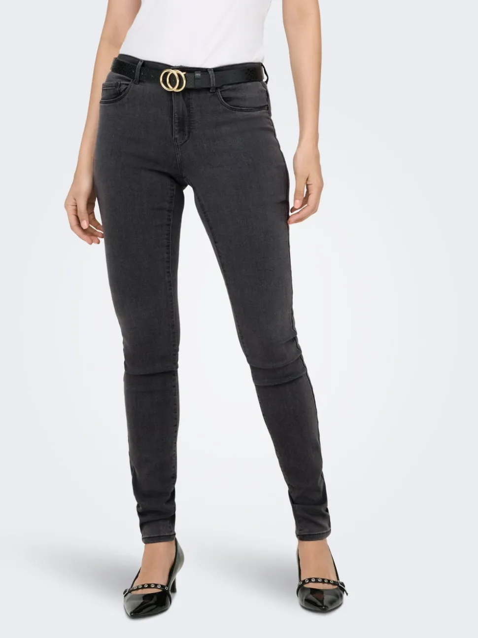 ONLRAIN Taille moyenne Skinny Fit Jeans