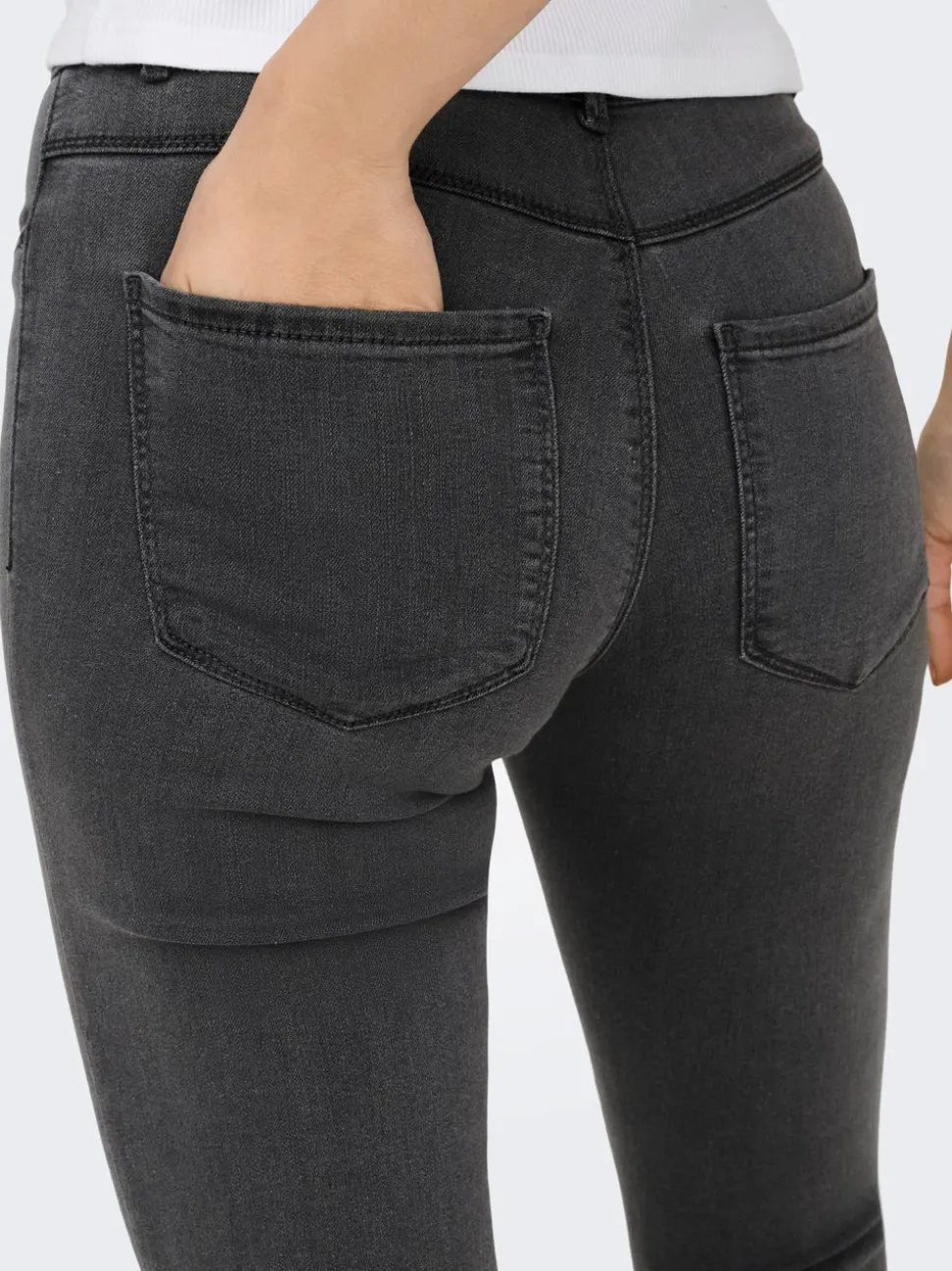 ONLRAIN Taille moyenne Skinny Fit Jeans