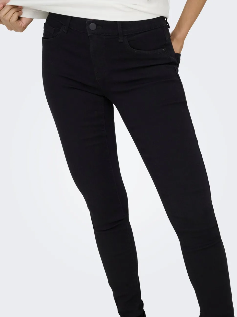 ONLRAIN Taille moyenne Skinny Fit Jeans