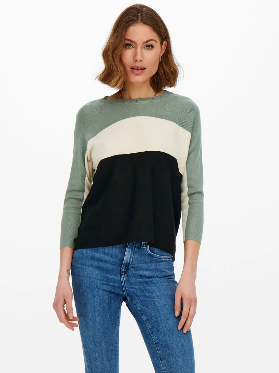 ONLREGITZE Pull en maille