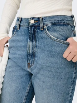 ONLRILEY Taille haute Straight Fit Jeans