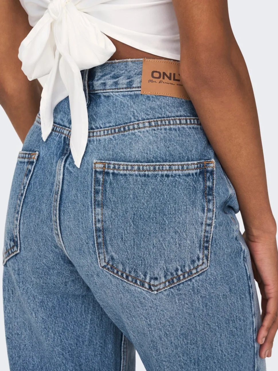 ONLROBYN Taille haute Straight Fit Jeans