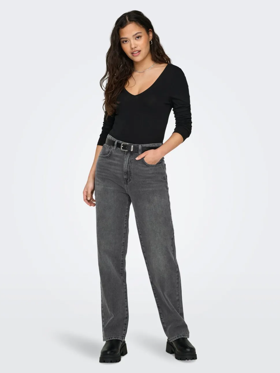 ONLROBYN Taille moyenne Straight Fit Jeans