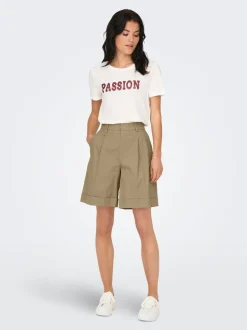 ONLROSALIE Taille haute Loose Fit Bermuda