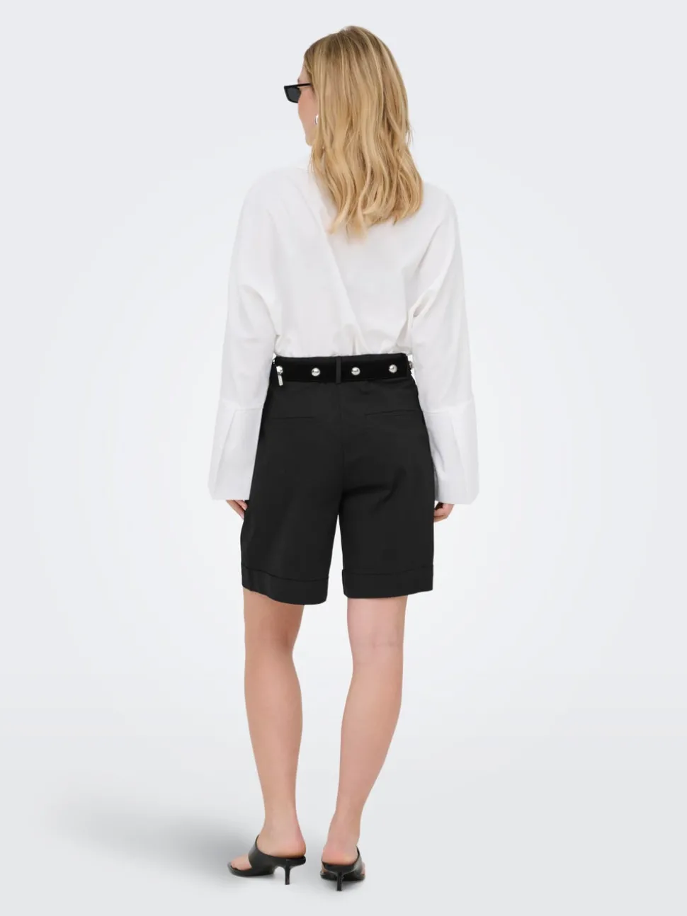ONLROSALIE Taille haute Loose Fit Bermuda