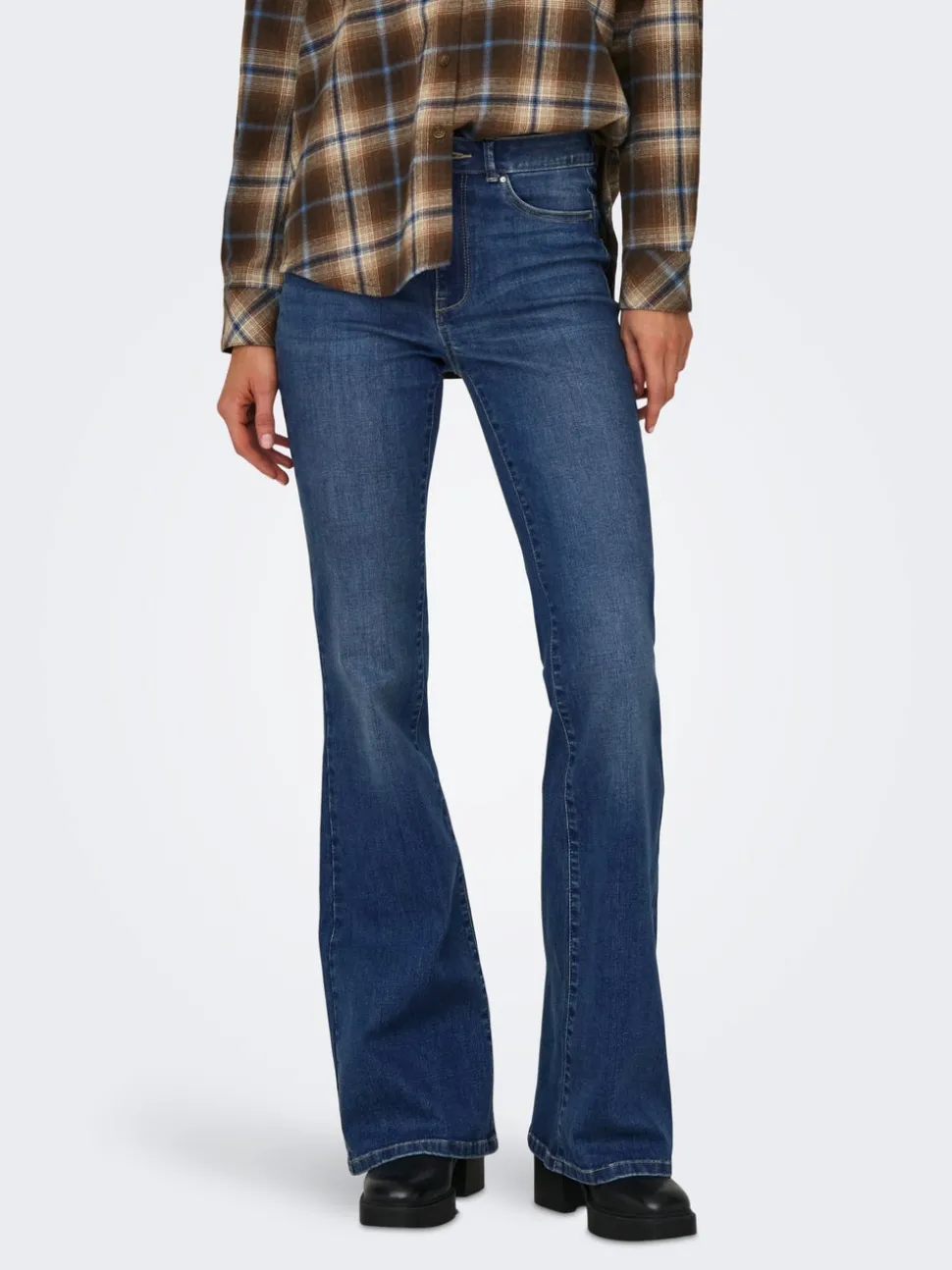 ONLROSE Taille haute Flared Fit Jeans