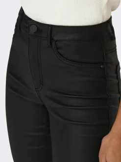 ONLROYAL Skinny Fit Pantalon en cuir synthétique