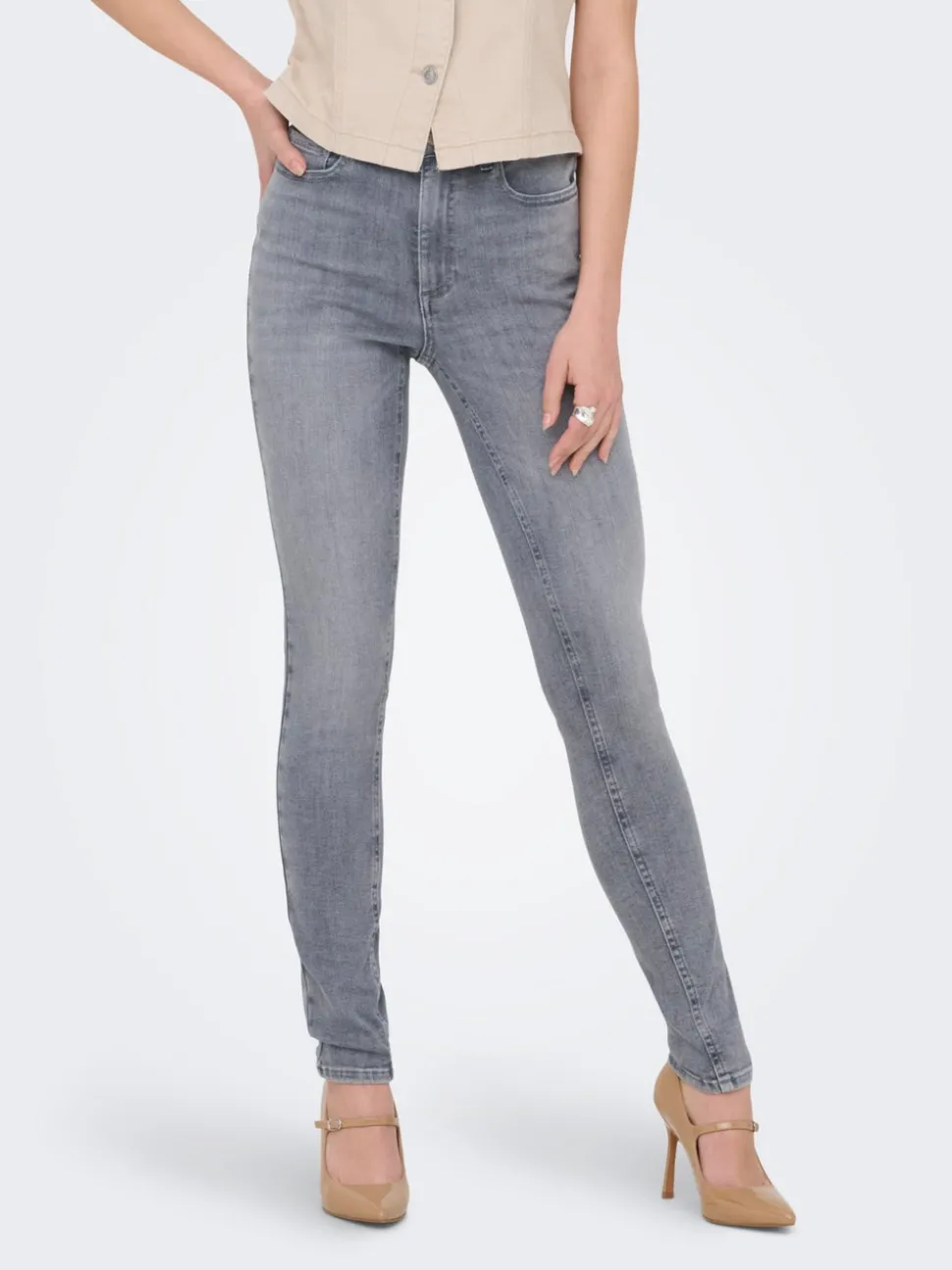 ONLROYAL-POWER Taille haute Skinny Fit Jeans