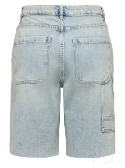 ONLRUTH Taille moyenne Loose Fit Short en denim